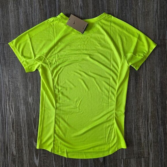 Nike Rafael Nadal Challenger Dri-Fit Crew Tennis T-Shirt Men's S Volt DV2887-702 - Picture 6 of 10